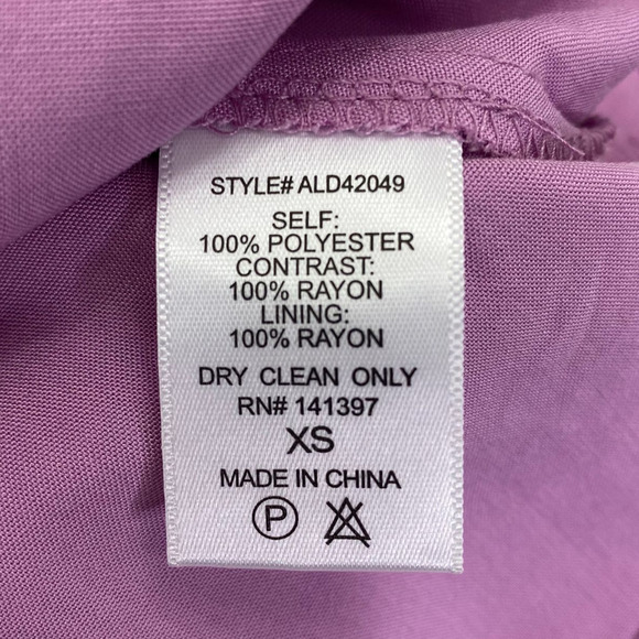 Astr Lace A-Line Lavender Midi dress XS - Picture 10 of 15